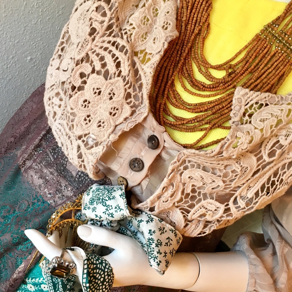 💍 Vintage 60s Rochelle California Yellow Sweater